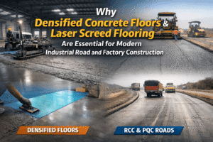 Why Densified Concrete Floors & Laser Screed Flooring Are Essential for Modern Industrial Road and Factory Construction
